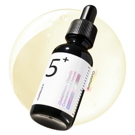 numbuzin No.5 Vitamin Concentrated Serum, Glutathione & Vitamin Serum, Korean Skincare, Tranexamic Acid 4%, Niacinamide 5%, Glutathione + Vitamin C Complex for a Radiant-Looking Glow 1.01 fl oz