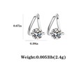 Halolux Lymphvity Germanium Earring for Women Lymphatic Drainage Earring CZ