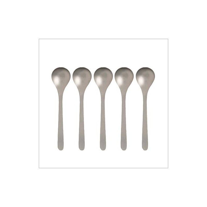 Sori Yanagi 121517010008 #1250 Stainless Steel Teaspoons, Length: 5.5 inches