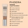 PHOERA Hydrating Serum Foundation, Hyaluronic Acid, Allantoin, Vitamin E, Tea