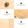 Wood Box Jewelry Box DIY Craft Storage Treasure Chest Toy