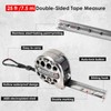 25ft Tape Measure - Heavy Duty Stainless Steel Measuring Tape