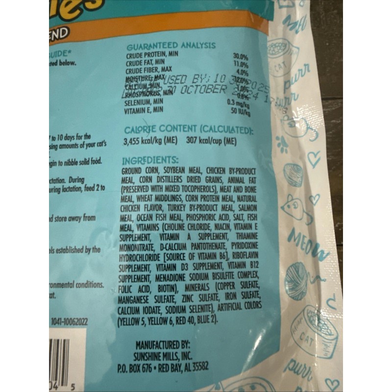 Sunshine Cat Cafe Favorites Gourmet Blend Cat Food