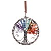Jovivi 7 Chakra Tree of Life Dream Catcher Hanging Ornament