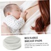 Ipetboom 10pcs Born Essentials Reusable Nursing Pads Washable Breathable and