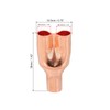 PATIKIL 1/4" x 1/4" x 1/4" ID Tee Tee Y