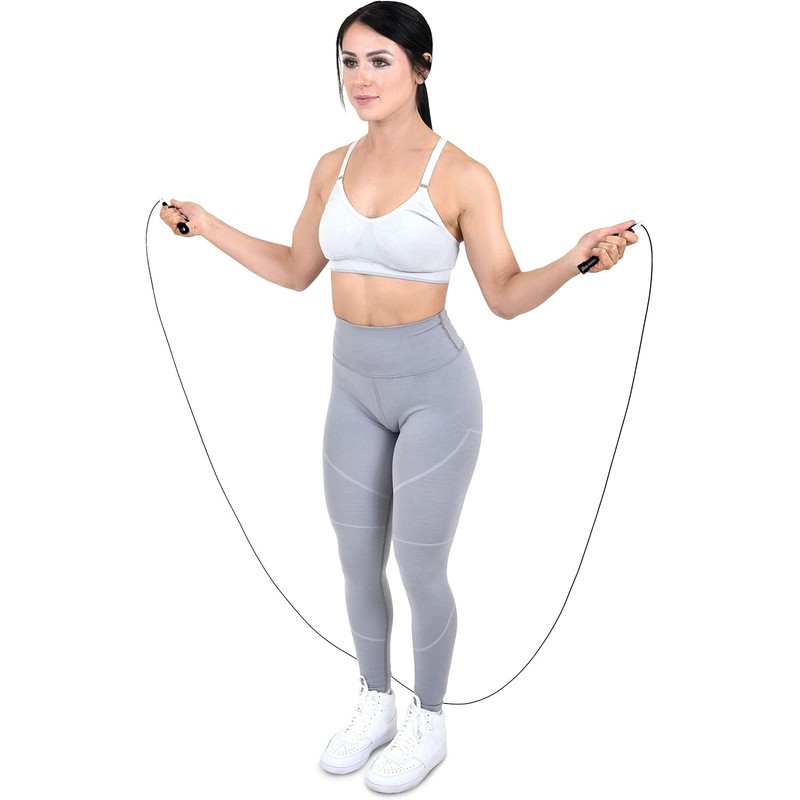 ProSource Fit Speed Jump Rope 3m Adjustable Length, Super Fast