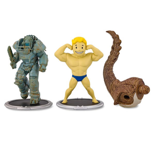 Toynk Fallout Raider and Vault Boy (Strong) 3-Inch Mini Figure