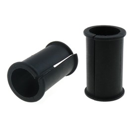 LUORNG 2PCS 44mm/1.73inch Black Gun Mic Rubber Gasket Microphone Shock Mount Washer Microphone Sleeve Washer for Camcorder NTG MKH Gun Mic FX3FS7 FX6 FX8 FX9