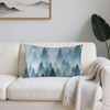 Satin Pillowcase 1 Pack- Foggy Forest Landscape Silky Pillow Cover