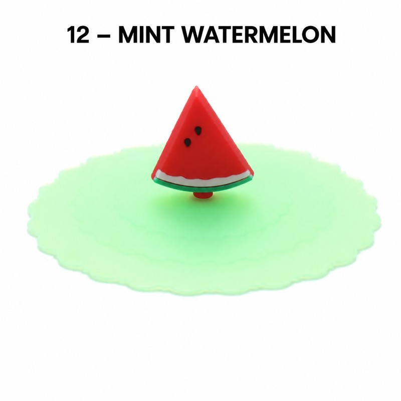 10cm Silicone Cup Cover for Drinks – Heat-Resistant Dustproof Suction