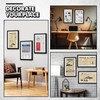 DoubleFill 6 Pcs 11x22 in Newspaper Frame with Mat Assorted