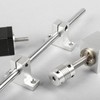 sourcing map 4pcs SK12 Aluminum Linear Rod Rail Shaft Support