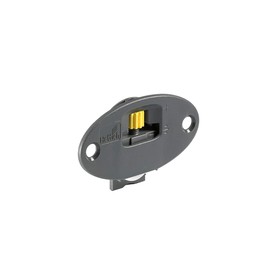 SlideLine 55 Plus Screw-On Sliding Part for Cabinets with 2 Inset Doors, Plastic_Item_9115219