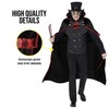 Morph Adult Vampire Costume for Men, Dracula Costume, Jack The
