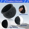 6 Pcs Tow Bar Cover,Universal Trailer Hitch Ball Cover 50mm,Towing
