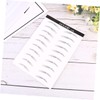 minkissy 3sets Eyebrow Makeup Tools Brow Tint Stencil Durable Eyebrow