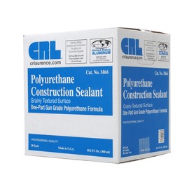 CRL M660FW White Grainy Textured Polyurethane Construction Sealant - Cartridge