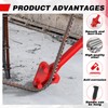 Manual Rebar Bender for 5/8" Bars - Hand Operated Metal