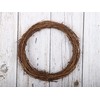 YYCRAFT 2 Pcs Wooden Grapevine Wreath (12")