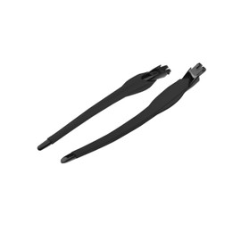 Well-aimed Black Replacement Temples Arms Legs/Nose pads/Earsockes Rubber Kit for Oakley Flak 2.0, Flak 2.0 XL Glasses, Perfectly Fit, Accessory Kit - Black