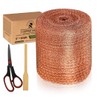 3rd Gen Copper Mesh Rodent Control Kit 5" x 105ft,