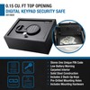 Barska Digital Keypad Security Safe Box – 0.15 Cu Ft