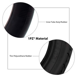 1PZ ER5-T02 Set of 12-1/2"x2-1/4" (12.5 x 2.25) Tire & Inner Tube for Razor Pocket Mod Bella Betty Bistro Daisy Hannah Sweet Pea Currie Schwinn GT IZIP eZip Gas MX125 Dirt Rocket Electric Scooter Bike