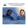 BATHRINS Adjustable Double-Sided Sleep Mask for Ultimate Comfort
