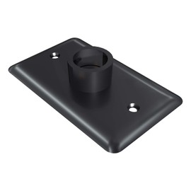 HEATGENE 2401 Wall Plates Matte Black - Compatible with HEATGENE Flat Bars Towel Warmers(Include Model: HG-R64135, HG-R64136, HG-R64137 Series, and HG-R6441VB, HG-R6441G, and HG-R64170 Series)