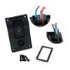 3-Position Bilge Pump Rocker Switch Panel, Automatic - Off -