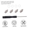 Operitacx 1 Set SSD Mounting Screw Kit Stainless Steel Motherboard