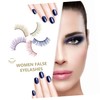 LALAFINA Fake Eyelashes 5pcs Decorative False Eyelashes for Cosplay Makeup