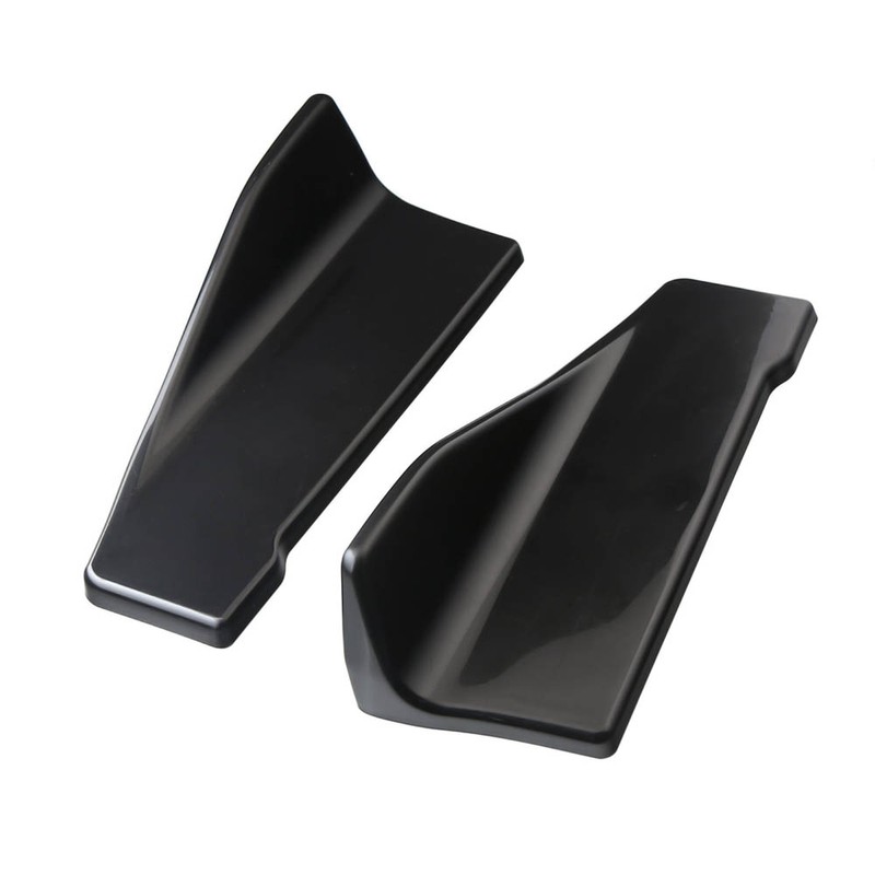 2PCS Rear Bumper Lip Splitter 35cm Scratch Resistant Bumper Lip