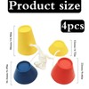 DAAIZIII Golf Tees, Pack of 4 Golf Tees, Plastic Golf