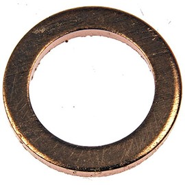 Dorman 095-001 Copper Drain Plug Gasket, Fits 1/2, 1/2So, M12, M12 So, 25 Pack