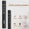 TISHOW Presentation Clickers,Clicker for Powerpoint, 2.4GHz Hyperlink Wireless Presenter Remote