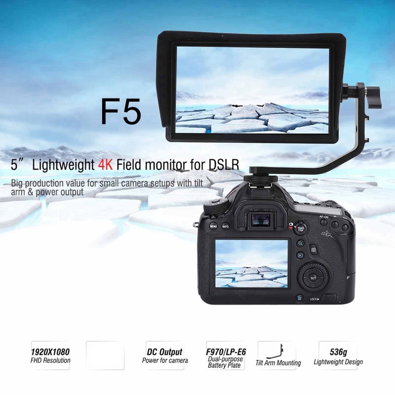 Feelworld F5 6inch 4K HD Multimedia Interface Full HD 1920x1080