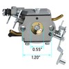 Huztl 585480201 Carburetor Kit for Poulan PL3816 PL3314 McCulloch CS42S