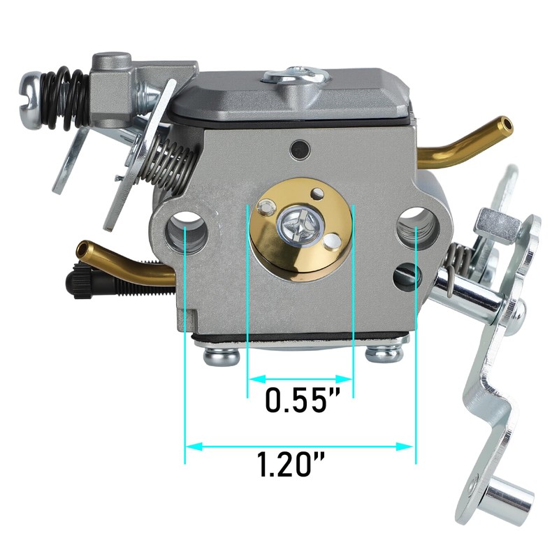 Huztl 585480201 Carburetor Kit for Poulan PL3816 PL3314 McCulloch CS42S