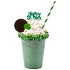 DecoPac St. Patrick's Day Fusion Mix Sprinkles, 26oz, Green, White