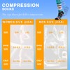 cerpite Compression Socks for Women & Men 6 Pairs Knee