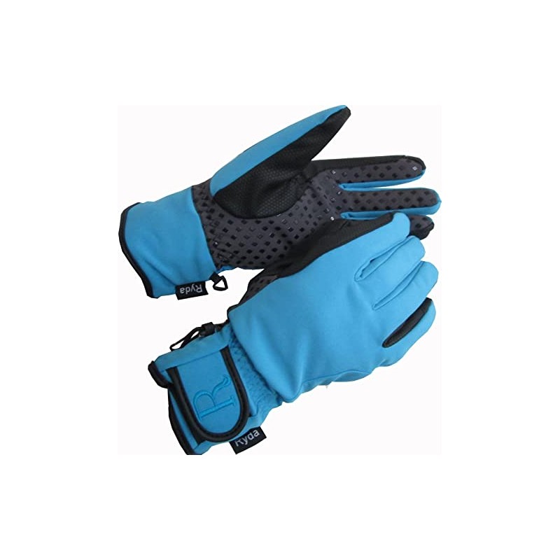Ryda Ladies Softshell Waterproof Fully Lined Yard Gloves Winter Horse