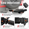 YZONA Tow Hitch Step Trailer for 2 Inch Receiver, with