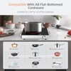Hot Plate Electric Single Burner,SOPINWAEH 1800W Portable Countertop Ceramic Cooktop