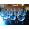 Lot de 6 verres orangina " ZESTE BLEU " NEUFS
