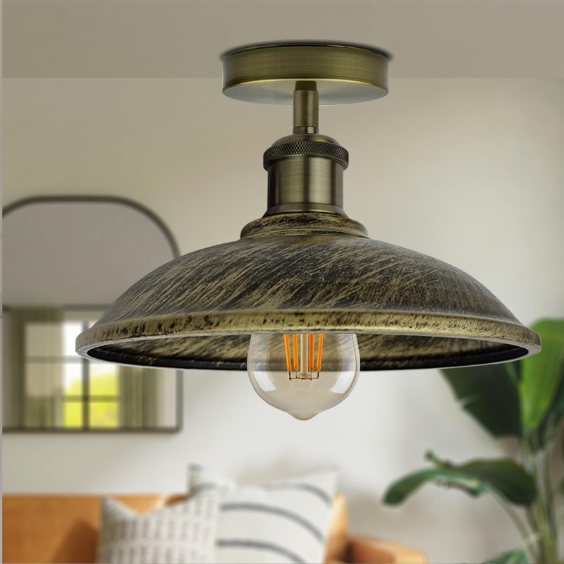 LEDSone Metal Ceiling Rose for Ceiling Hanging Bracket Complete Fitting