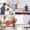 PUBAMALL Juego de Juego de Ping Pong, Juego portátil Tennis