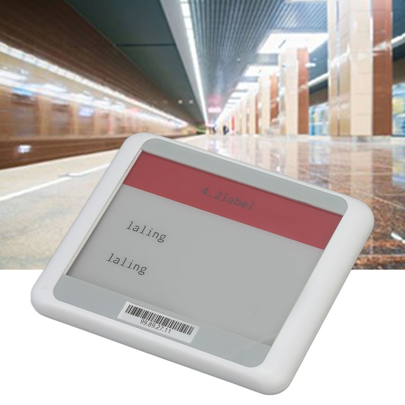 4.2in TFT Screen Electronic Shelf Label Bluetooth Connection Price Tag