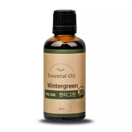 Pures 에센셜 아로마오일 윈터그린오일 유기농오일 퓨어스 윈터그린 50ml Essential Aroma Oil Wintergreen Oil Organic Oil Pureus Wintergreen 50ml